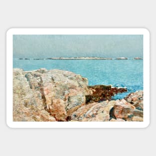 Duck Island by Childe Hassam Magnet